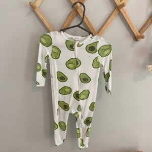 Angel Dear Avocado romper